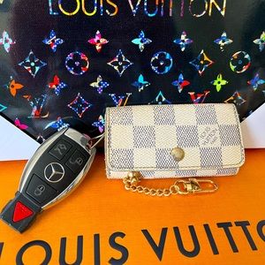 Louis Vuitton Damier Azur Key Holder Case